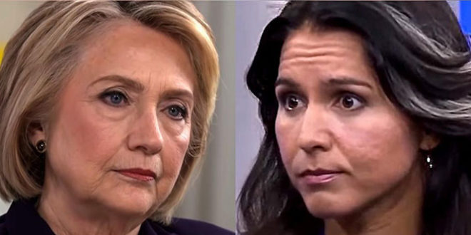 Clinton signals Russia 'grooming' Tulsi Gabbard for 2020 run